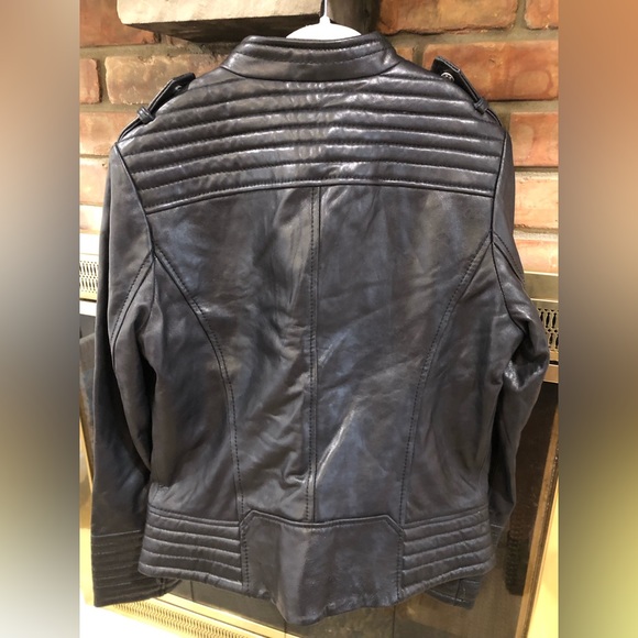 Michael Kors leather jacket new no tags - Picture 5 of 5